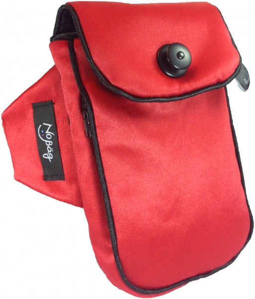 No Bäg arm bag &quot;Red with black quick lock&quot;